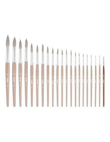80298-12,Pensula seria 101 nr. 000 MILAN - Set 12