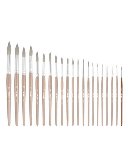 80298-12,Pensula seria 101 nr. 000 MILAN - Set 12