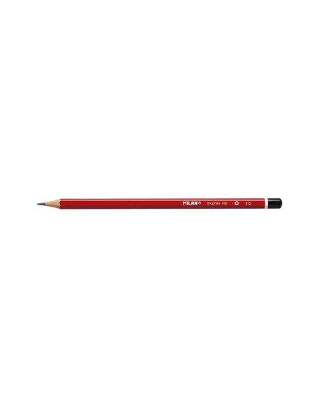 80001-12,Creion grafit HB hexagonal MILAN - Set 12