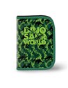 Penar echipat cu 1 fermoar si 2 extensii YOLLO YL141, 30 piese, Dinosaur World 