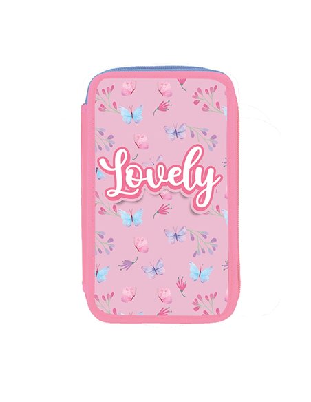 Penar echipat cu 3 fermoare YOLLO YL145, 38 piese, Lovely
