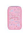 Penar echipat cu 3 fermoare YOLLO YL145, 38 piese, Lovely