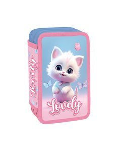 Penar echipat cu 3 fermoare YOLLO YL145, 38 piese, Lovely