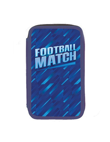 Penar echipat cu 3 fermoare YOLLO YL150, 38 piese, Football Match