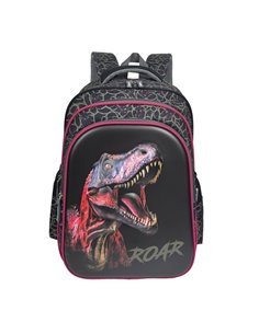 Ghiozdan scoala 3D ergonomic S-COOL SC3327, 43 x 30 x 22 cm, Motiv Roar