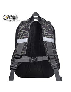 Ghiozdan scoala 3D ergonomic S-COOL SC3327, 43 x 30 x 22 cm, Motiv Roar 2