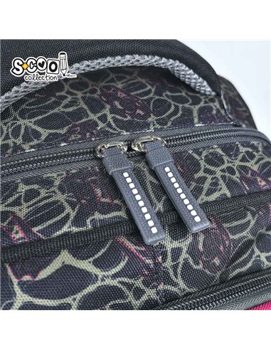 Ghiozdan scoala 3D ergonomic S-COOL SC3327, 43 x 30 x 22 cm, Motiv Roar