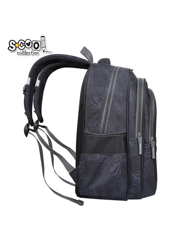 Ghiozdan scoala 3D ergonomic S-COOL SC3373, 43 x 30 x 22 cm, Motiv Play on