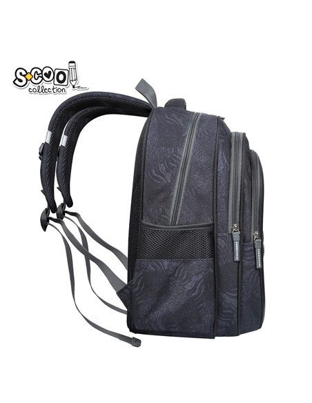 Ghiozdan scoala 3D ergonomic S-COOL SC3373, 43 x 30 x 22 cm, Motiv Play on