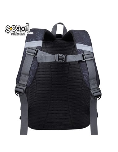 Ghiozdan scoala 3D ergonomic S-COOL SC3373, 43 x 30 x 22 cm, Motiv Play on