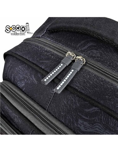 Ghiozdan scoala 3D ergonomic S-COOL SC3373, 43 x 30 x 22 cm, Motiv Play on