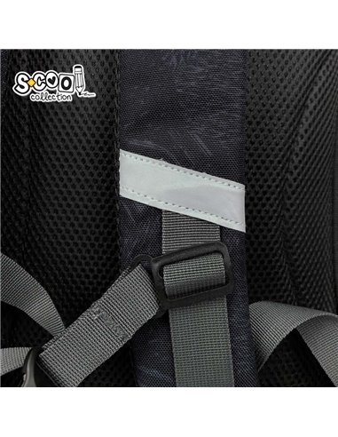 Ghiozdan scoala 3D ergonomic S-COOL SC3373, 43 x 30 x 22 cm, Motiv Play on