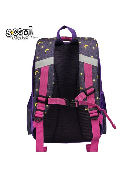 Ghiozdan scoala 3D ergonomic S-COOL SC3322, 42 x 30 x 22 cm, Motiv Believe in magic