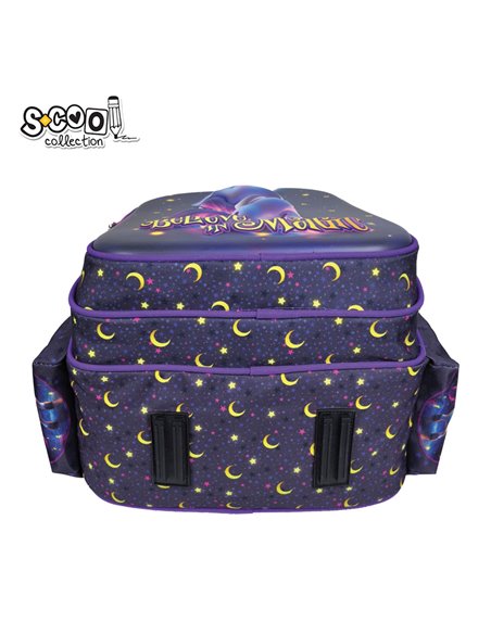 Ghiozdan scoala 3D ergonomic S-COOL SC3322, 42 x 30 x 22 cm, Motiv Believe in magic