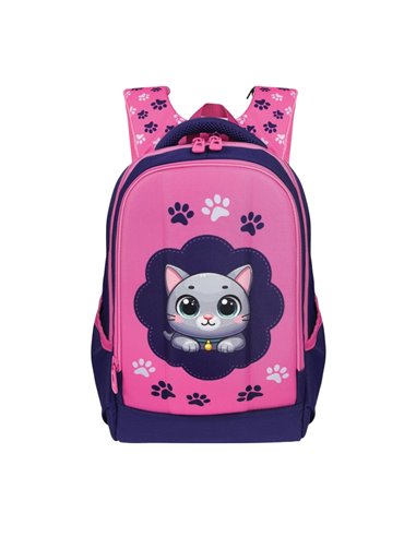 Ghiozdan scoala ergonomic S-COOL SC3370, 40 x 29 x 14 cm, Motiv Think pink