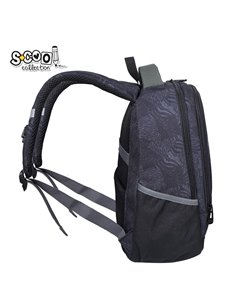 Ghiozdan scoala ergonomic S-COOL SC3320, 40 x 29 x 14 cm, Motiv Play on 2