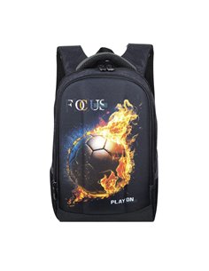 Ghiozdan scoala ergonomic S-COOL SC3320, 40 x 29 x 14 cm, Motiv Play on