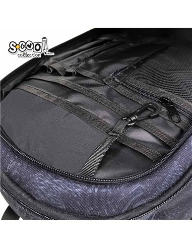 Ghiozdan scoala ergonomic S-COOL SC3320, 40 x 29 x 14 cm, Motiv Play on