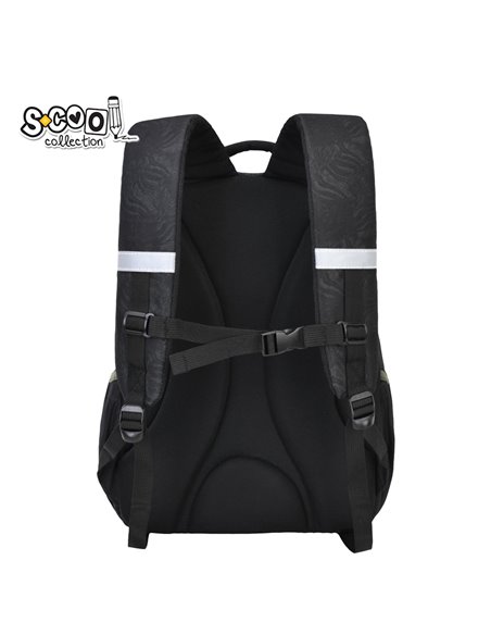 Ghiozdan scoala ergonomic Urban S-COOL SC3383, 42 x 31 x 16 cm, Play on