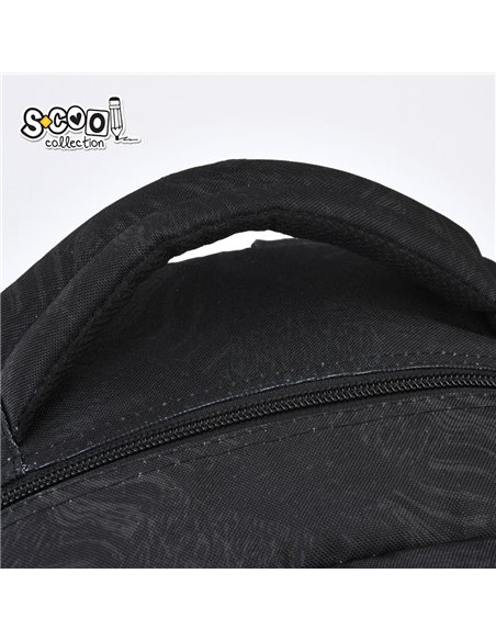 Ghiozdan scoala ergonomic Urban S-COOL SC3383, 42 x 31 x 16 cm, Play on