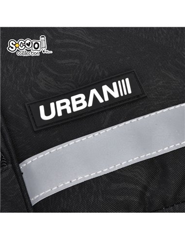Ghiozdan scoala ergonomic Urban S-COOL SC3383, 42 x 31 x 16 cm, Play on