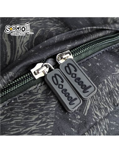 Ghiozdan scoala tip troller S-COOL SC3447, 45 x 32 x 16.5 cm, Play on