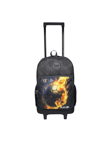 Ghiozdan scoala tip troller S-COOL SC3447, 45 x 32 x 16.5 cm, Play on