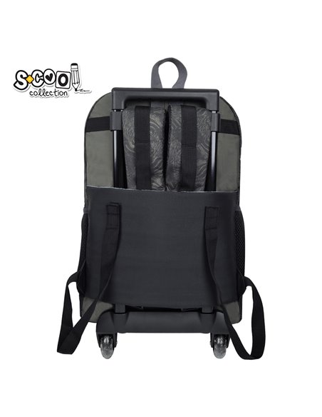Ghiozdan scoala tip troller S-COOL SC3447, 45 x 32 x 16.5 cm, Play on