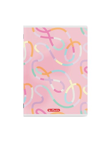 Set 10 caiete Tip 2 Herlitz 400211728, 36 file, 80 g/mp, Motive asortate