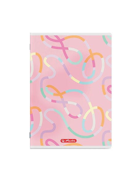 Set 10 caiete Tip 2 Herlitz 400211728, 36 file, 80 g/mp, Motive asortate