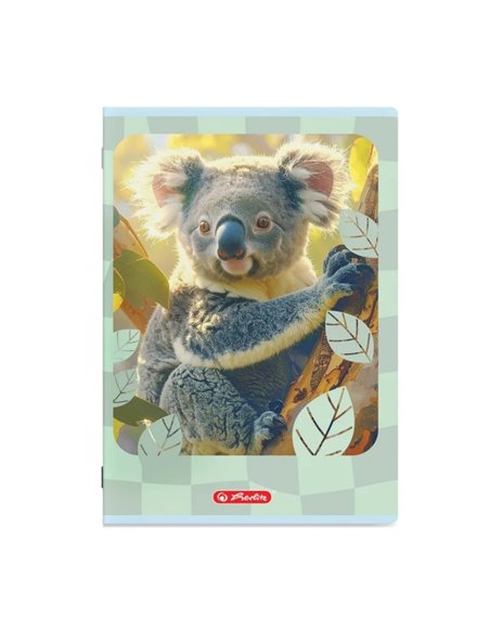 Set 10 caiete Tip 1 Herlitz 400211727, 36 file, 80 g/mp, Motive asortate