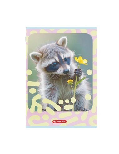 Set 10 caiete Tip 1 Herlitz 400211727, 36 file, 80 g/mp, Motive asortate