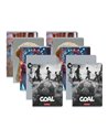 Set 10 caiete A5 Herlitz, 48 file, 70 g/mp, dictando, Motiv Megamix 3