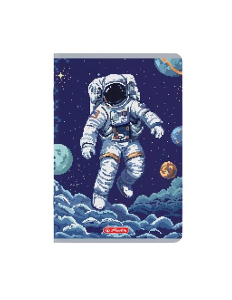 Set 10 caiete A5 Herlitz, 48 file, 70 g/mp, matematica, Motiv Megamix 2