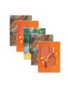 Set 5 caiete A4 Herlitz, 60 file, 70 g/mp, dictando, Motiv Megamix 2