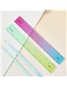 Rigla Deli DLEH653 Gradient NeonUP, 20 cm