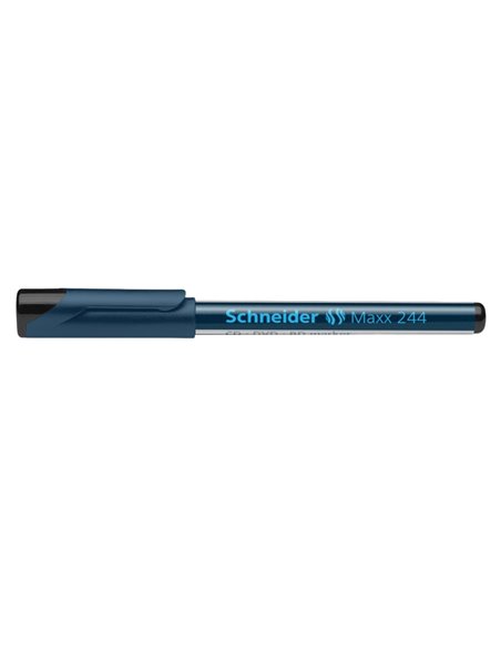 Marker CD/DVD Schneider 244, Negru