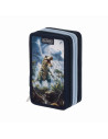 400205916,Penar echipat cu 3 fermoare Herlitz 400205916, 31 piese, Motiv T-REX