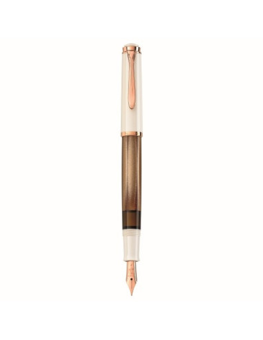 824736,Stilou Pelikan Classic M200, penita M otel, accesorii placate aur roz, cutie cadou, Copper rose gold
