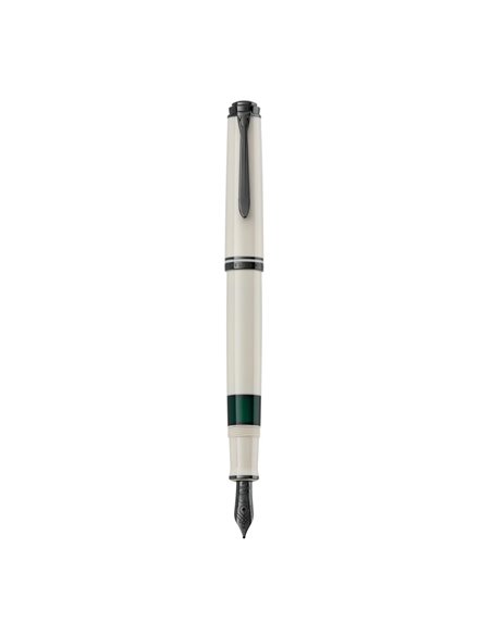Stilou souveran m670 m ed sp warm grey penita aur 14k+accesorii placate negre gri cutie cadou