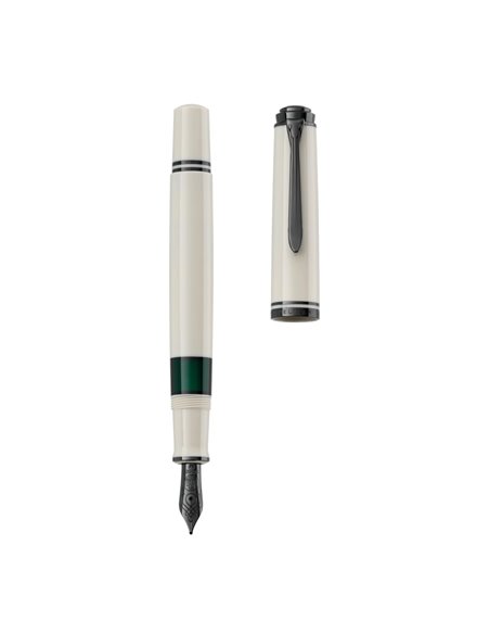 Stilou souveran m670 m ed sp warm grey penita aur 14k+accesorii placate negre gri cutie cadou