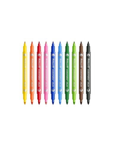 400207803,Carioci Pelikan Colorella Duo C407, 10 culori