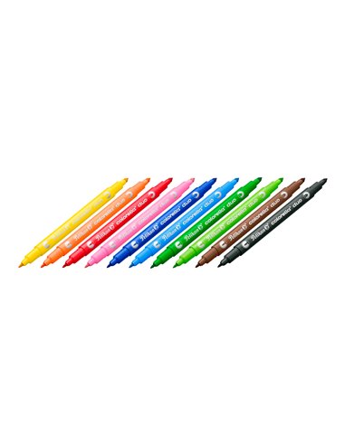 400207803,Carioci Pelikan Colorella Duo C407, 10 culori