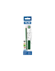 071230212-12,Creion grafit triunghiular B MILAN - Set 12