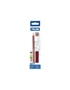 071230312-12,Creion grafit triunghiular HB MILAN - Set 12