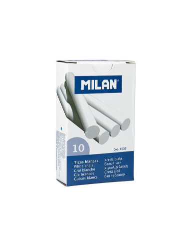 1037-10,Creta alba 10/cutie MILAN - Set 10