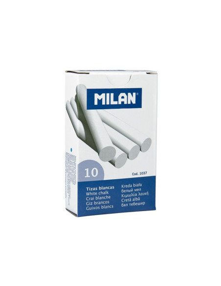 1037-10,Creta alba 10/cutie MILAN - Set 10