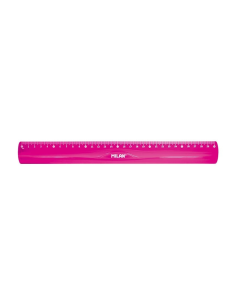 353801P-24,Liniar 30 cm flexibil Roz MILAN - Set 24
