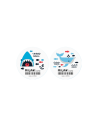 PNMD4740-40,Radiera Shark Attack MILAN - Set 40