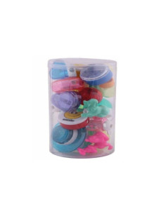 6071-24,Ascutitoare plastic simpla color ARK 6071 - Set 24